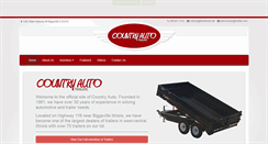 Desktop Screenshot of country-auto.net